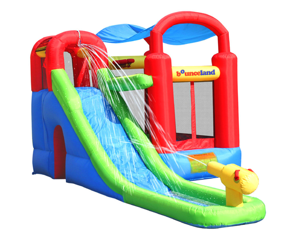 Bounceland Water Slide with Playstation Bounce House & Reviews Wayfair